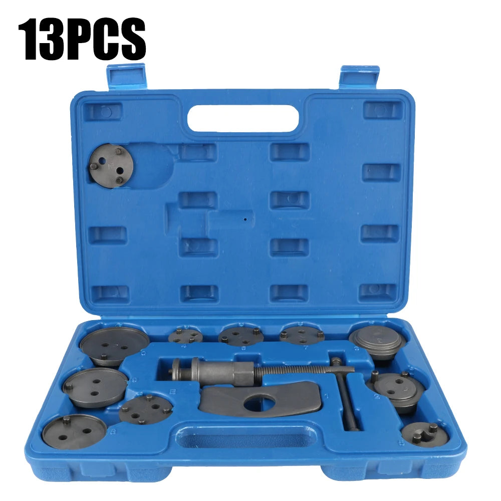 Car Disc Brake Caliper Durable And Reliable Convenient 12PCS/13PCS Rewind Back Brake 1 Set Piston Compressor Tool Kit Set