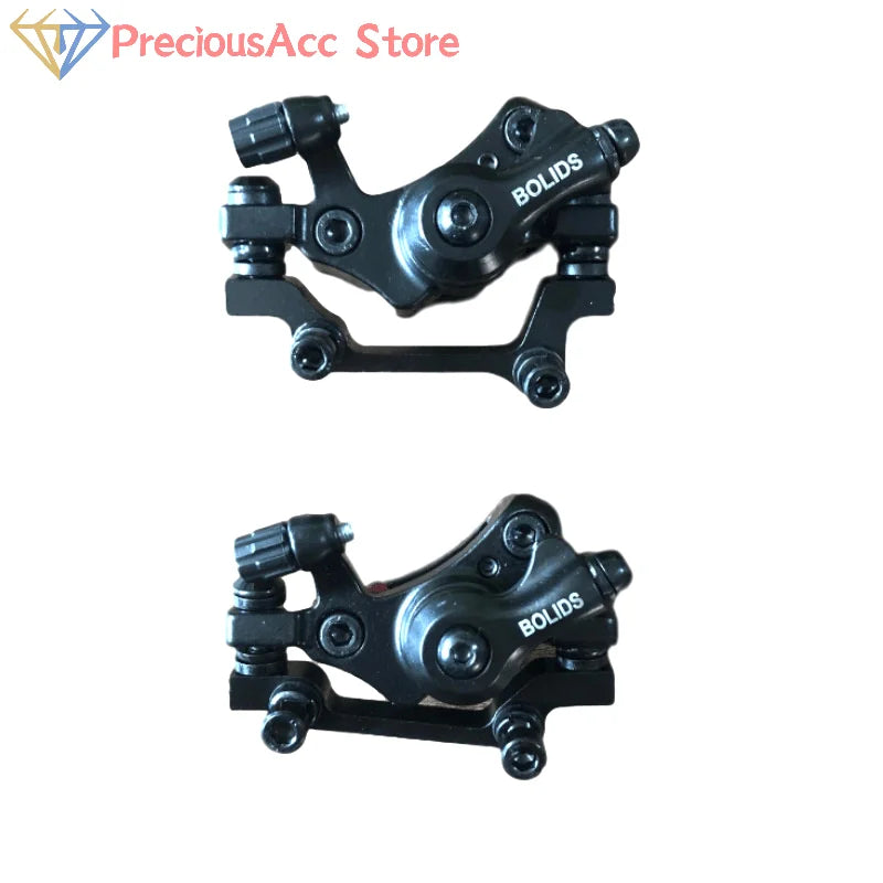 Aluminum Alloy Bicycle Disc Brake Kit Mechanical Line Pulling Disc Brakes Bike Braking System Front Rear Calipe Bike Accessories