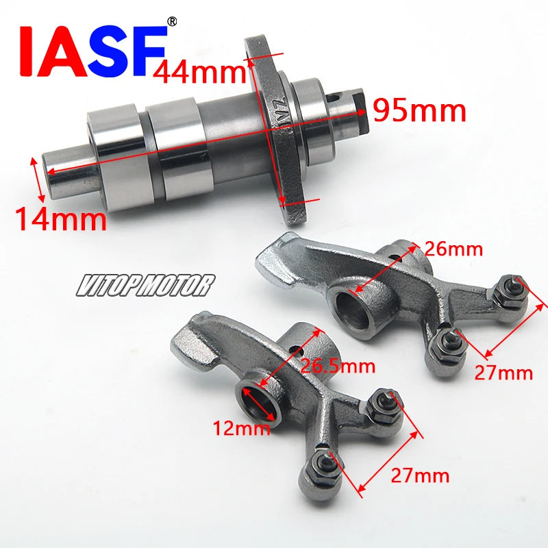 Fits for Honda VF125 VF 125 Daelim 125cc Motorcycle Engine Parts Camshaft Rocker Arm Cam Shaft