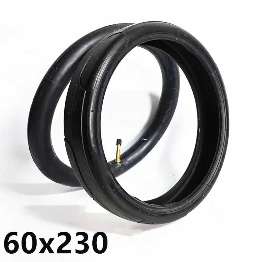 60x230 Inner Tube Outer Tyre For Children's Tricycle Baby Carriage Replacement Tire Wearproof Rubber Inner Tube Cycling Parts