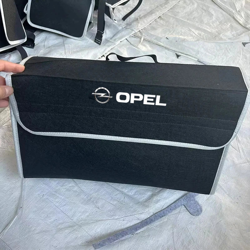 Opel Car Organizer Bag Storage Tool Trunk Box Car Accessories For Corsa D Adam OPC H Astra Mokka G Zafira A DX J Antara C Junior