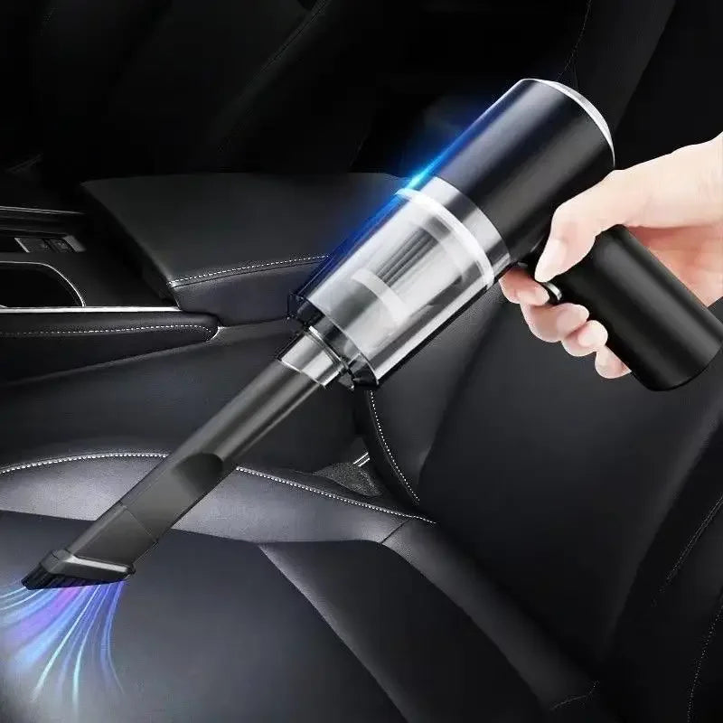 Car Mounted Vacuum Cleaner, Wireless Home and Car Dual-purpose Dry and Wet Vacuum Cleaner, High-power Portable Handheld