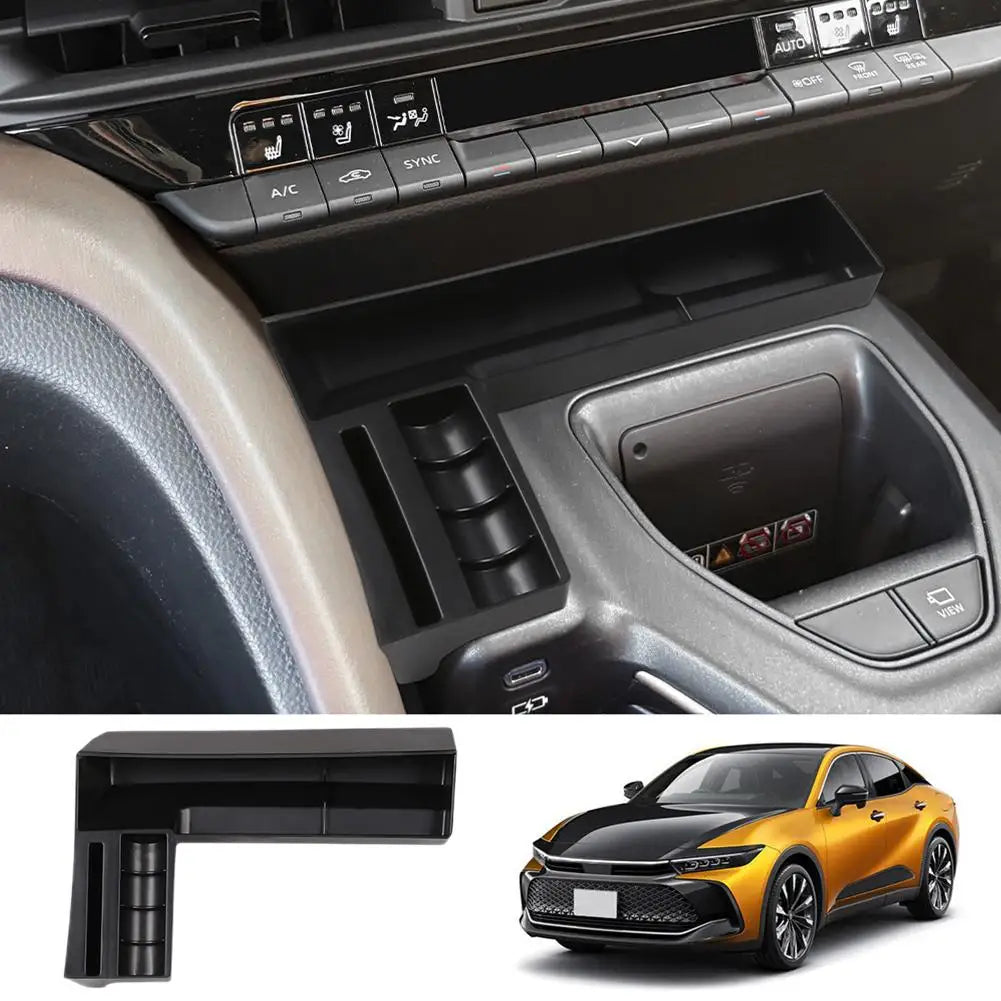 Car Central Console Storage Box For Crown Crossover Interior Accessories 2023 2024 2025 For Right Hand Drive N1e4