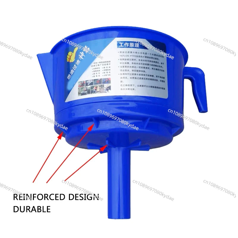 Oil-Water Separator Funnel Four-Filter Filter Moisture Impurity Fuel Separation Artifact Filter
