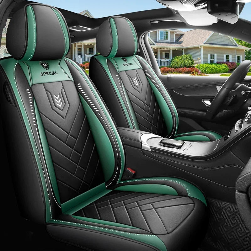 1pcs Car seat cover full surround new seat cushion leather car cover Four season universal seat cover seat cover
