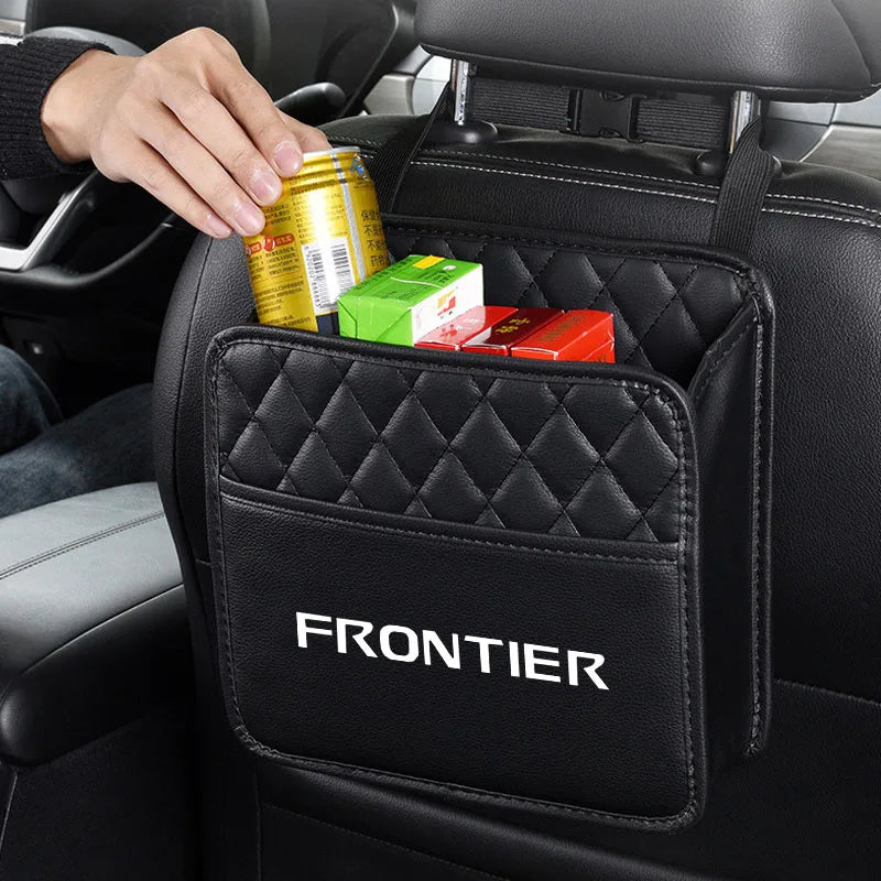 Car Organizers and Storage Front Seats Filler Organizer Storage Bag Handbag Holder Interior For Nissan Frontier Car Accessories