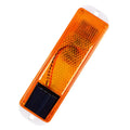 Car LED Warning Light Solar Powered Traffic Caution Lights Night Driving Single Lamp Universal Waterproof Bulb Car Accessories