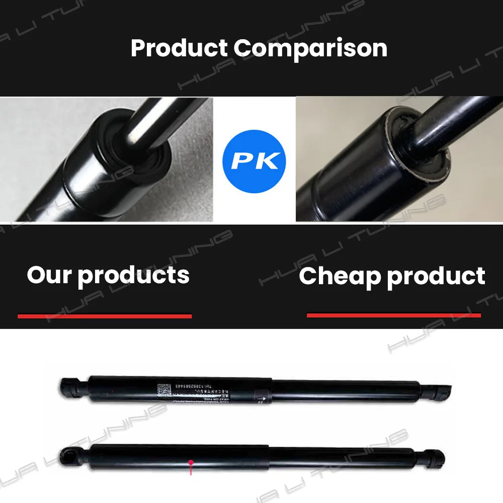 For Dodge Challenger & Charger SRT Hellcat Truck Damper Tail Gate Auto-Lift Assist Tailgate Shock Hydraulic Rods Accessories
