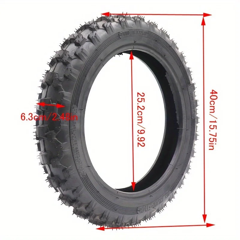 Preferred rubber 2.50-10  inner outer tire  Suitable for Honda CRF50F Yamaha PW50 TTR50E Dirt Bike Parts