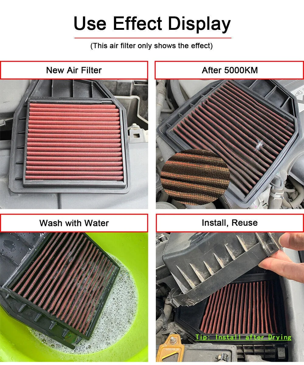 New Arrival High Flow Air Filter Modified Car Specific  for Ford F150 F250 F350 Car Accessories
