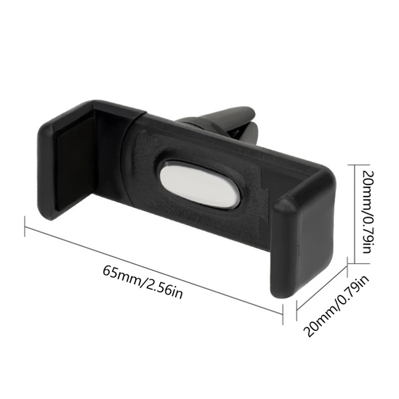 New Car Air Outlet Mount Clip Interior Car Phone Holder Universal Mobile Holder ABS Car Mount Phone Support Mobile Phone Holder