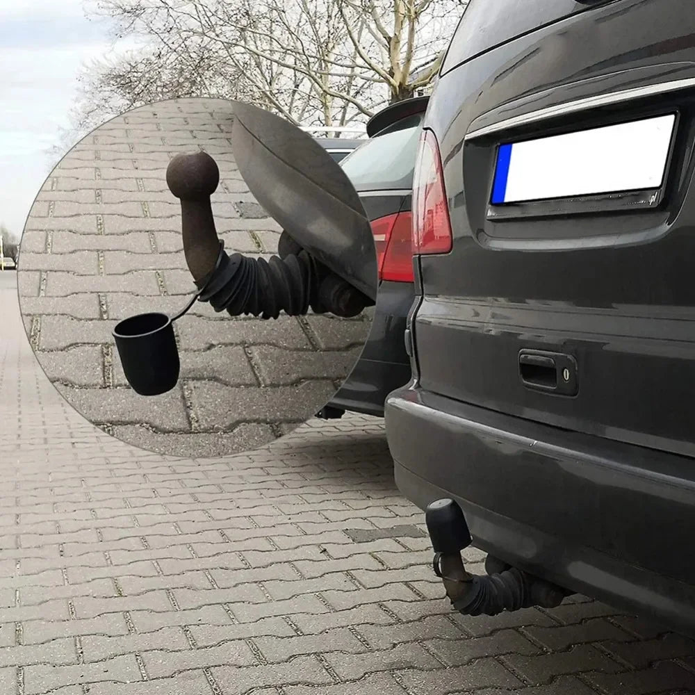 2PCS Universal Trailer Hitch Ball Tow Bar Cover Protection Cap For Caravan Truck Car Trailer Towball Protective Cover