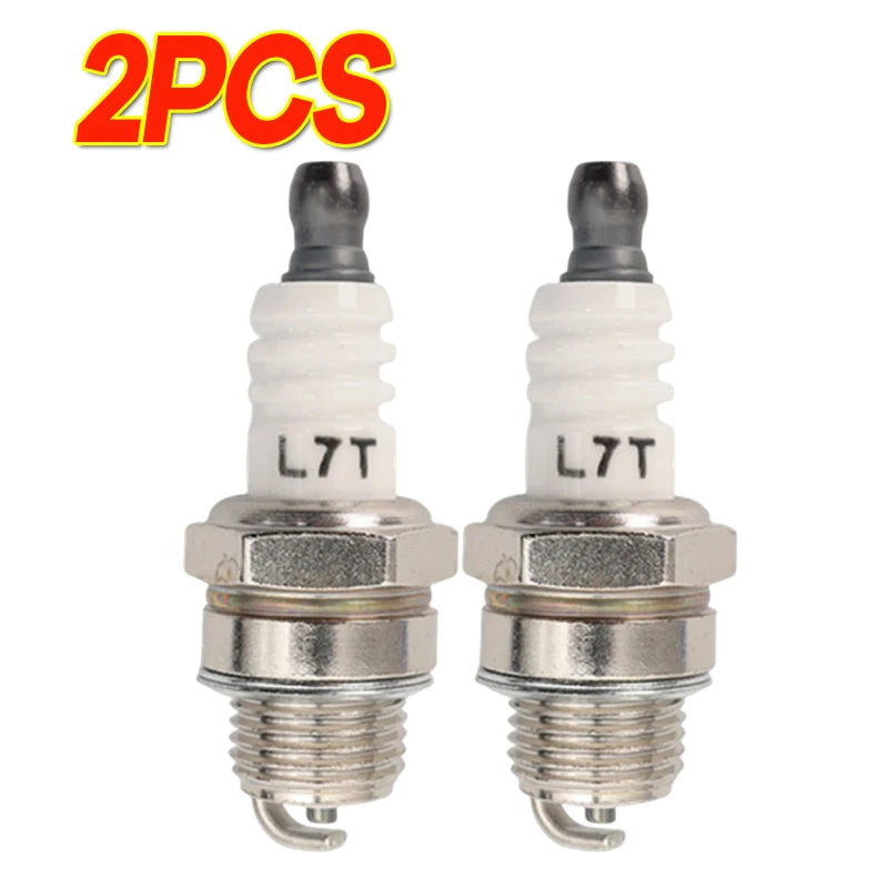 L7T Spark Plugs Engine Parts Universal Small Standard Generator Garden Power Tools Accessories Chainsaw Spark Plugs 1-4pcs