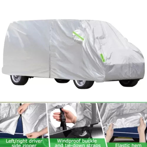 Waterproof Car Covers Outdoor Full Car Cover Sun Protector Fit For VW Transporter T3/4/5/6 Truck Snow Rain Dust Proof Car Cover