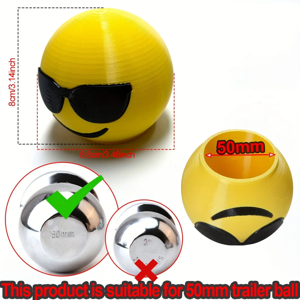 1 tapa para gancho de remolque, tapa para bola de remolque, tapa para barra de remolque, protección universal para enganche de remolque, para camiones, SUV, accesorios para coche.