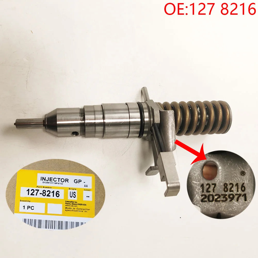 For 3116 Fuel Injector 127-8216 1278216 For Caterpillar CAT Excavator Wheel Loader Parts