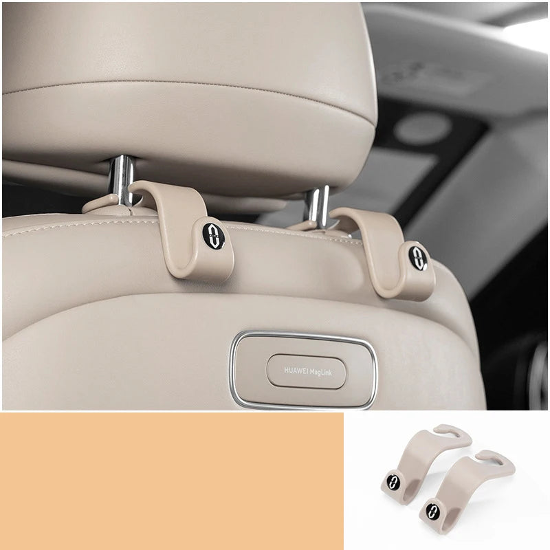 For Aito M5 M7 M9 Car Styling Passenger Hooks Seat Back Hook Auto Interior Organization Original Color Modified Accessories