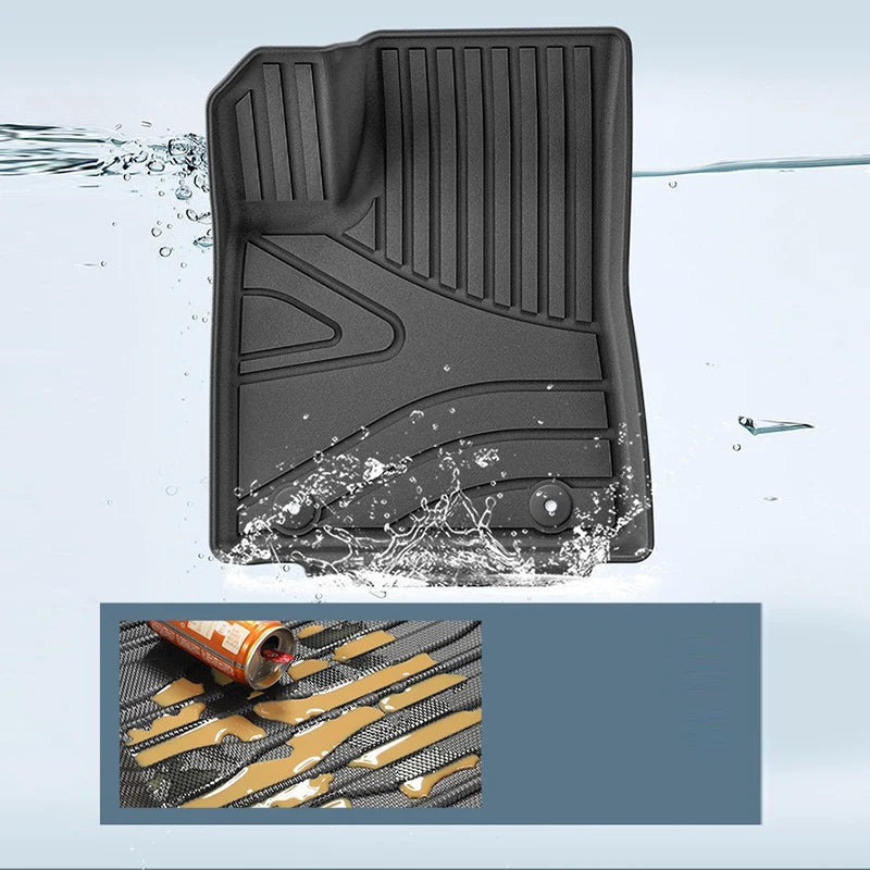 Car Floor Mats for Geely Geome 2024-present Cargo Liner Back Seat Covers Waterproof Non-slip Trunk Mat Customized Car Carpets