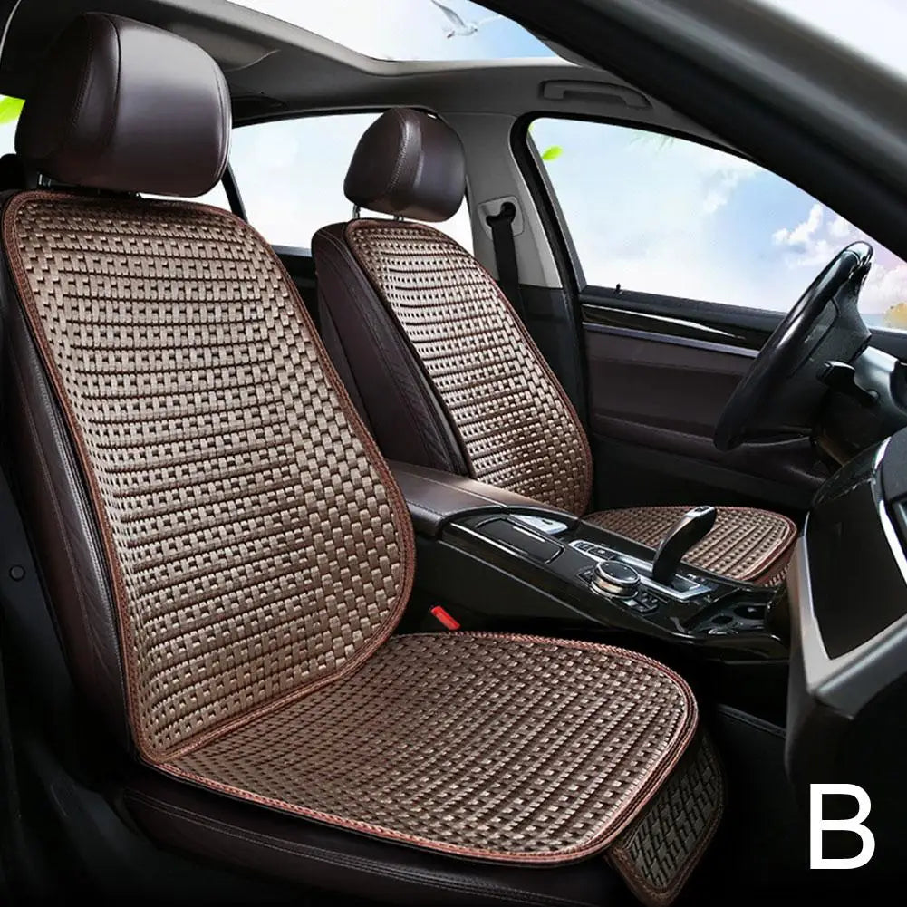 Summer Car Seat Covers Front Universal CoolCar Seat Cushion Mat Ice Silk Auto Seat Cover Protector Backseat Cover For Car