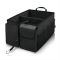 Car Trunk Organizer - Collapsible, Multi-Compartment Automotive SUV Car Organizer for Storage w/Adjustable Straps - Truck & Car