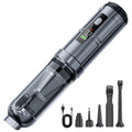 15000PA Car Vacuum Cleaner Rechargeable Portable Cordless Compressed Air Duster with Brushless Motor for Car Home Office Pet