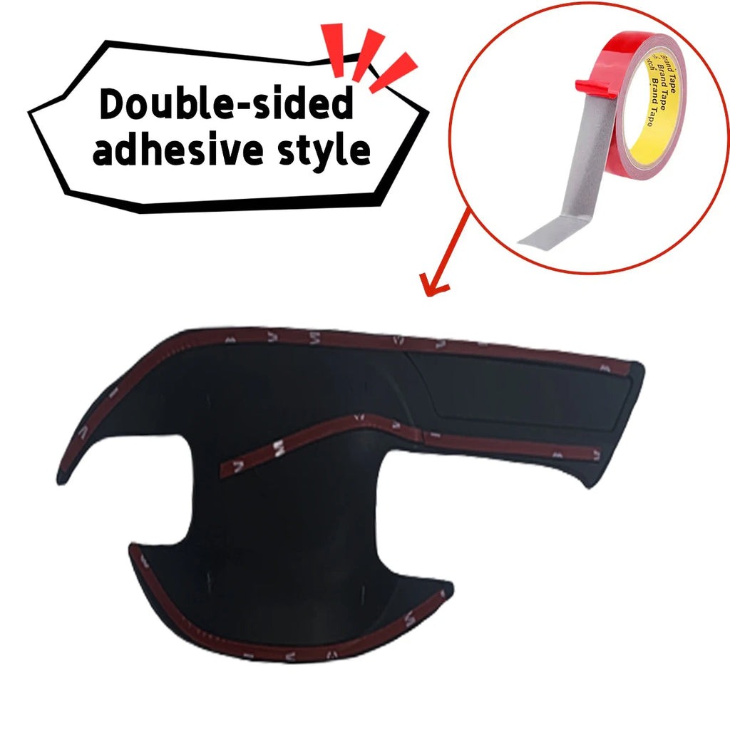 Car Upgrade Decoration Accessory Styling 2021 2022 2023 2024 For ISUZU D-MAX DMAX 4X4 Door Handle Bowl Cover Trim Paste Style