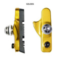 Road Bike Brake Shoes Pads C-Brake Shoes Lightweight Aluminum Alloy Pads Rubber Brake Shoes for C-Brake Calipers