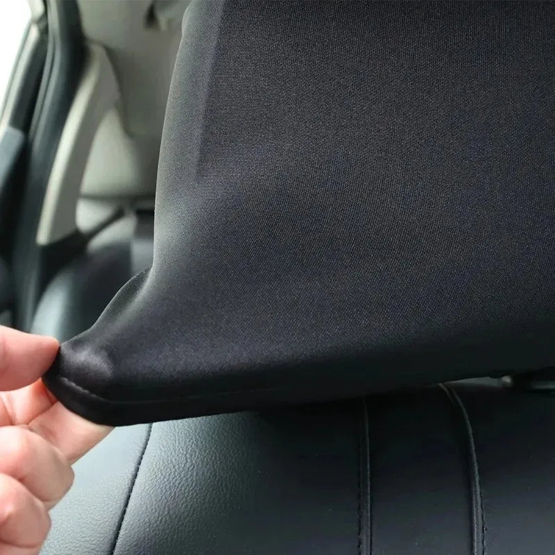 Car Seat Headrest Cover Anti-Dirty Elastic Protective Cover Car Interior Products Modified Seat Cover for Lorry Sedan Universal
