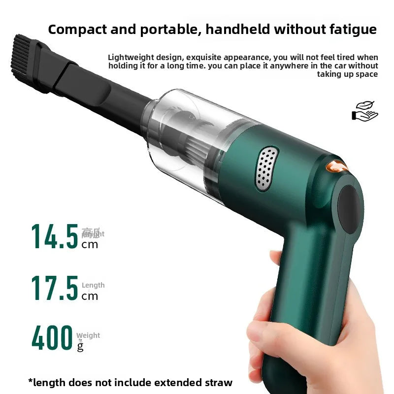 Wireless Charging Car Vacuum Cleaner High Power Large Suction Handheld Small for Home Pet Cat Hair Cleaning