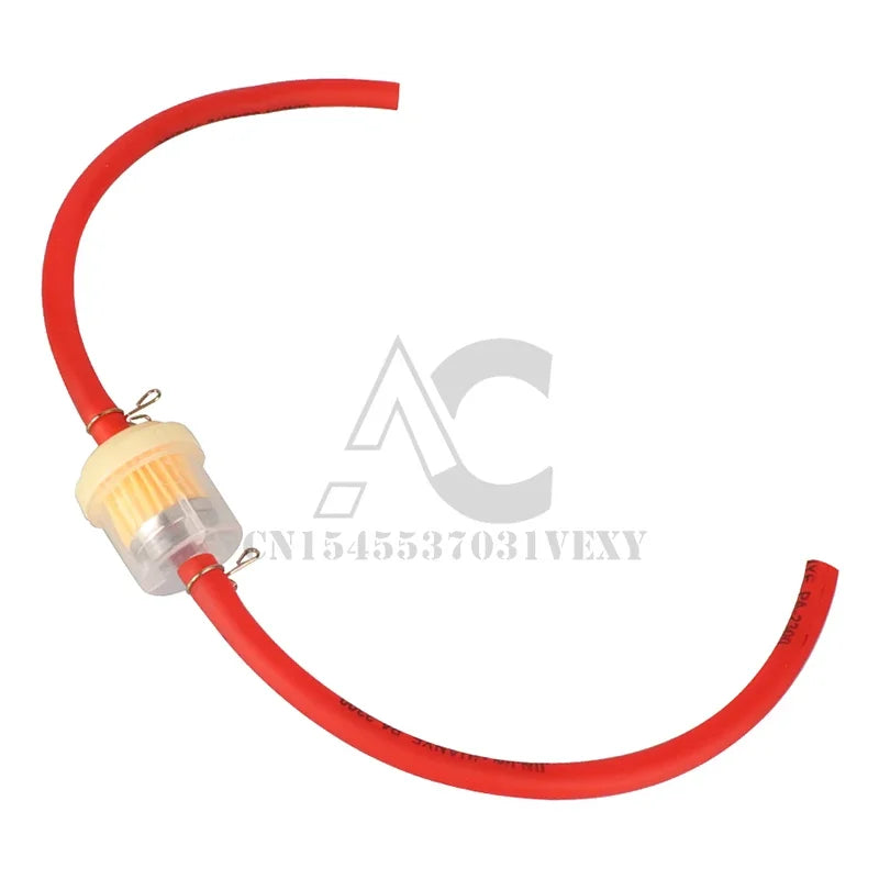 Motorcycle Universal Gas Fuel Filters and Fuel Pipe For 49cc 50cc 110cc 125cc Motocross Dirt Pit Bike Moped Scooter ATV Go Kart
