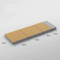 Car Travel Bed Folding Bed Non Inflatable Camping Bed Office Rest Mat With Pillow Car Rear Sleeping Pad Folding Extension Board