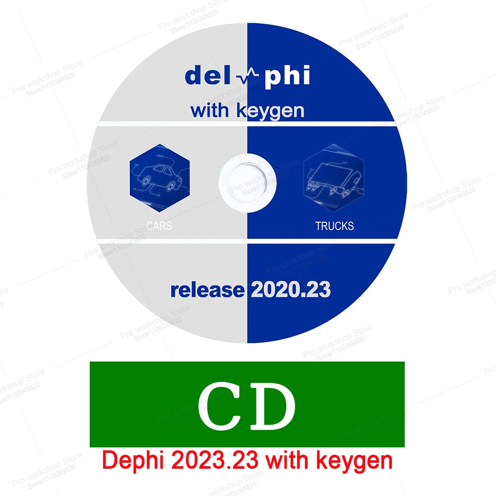 latest version 2020.23 software send with keygen generator auto com original delphis Truck Diagnostic Tool car repair USB ds150