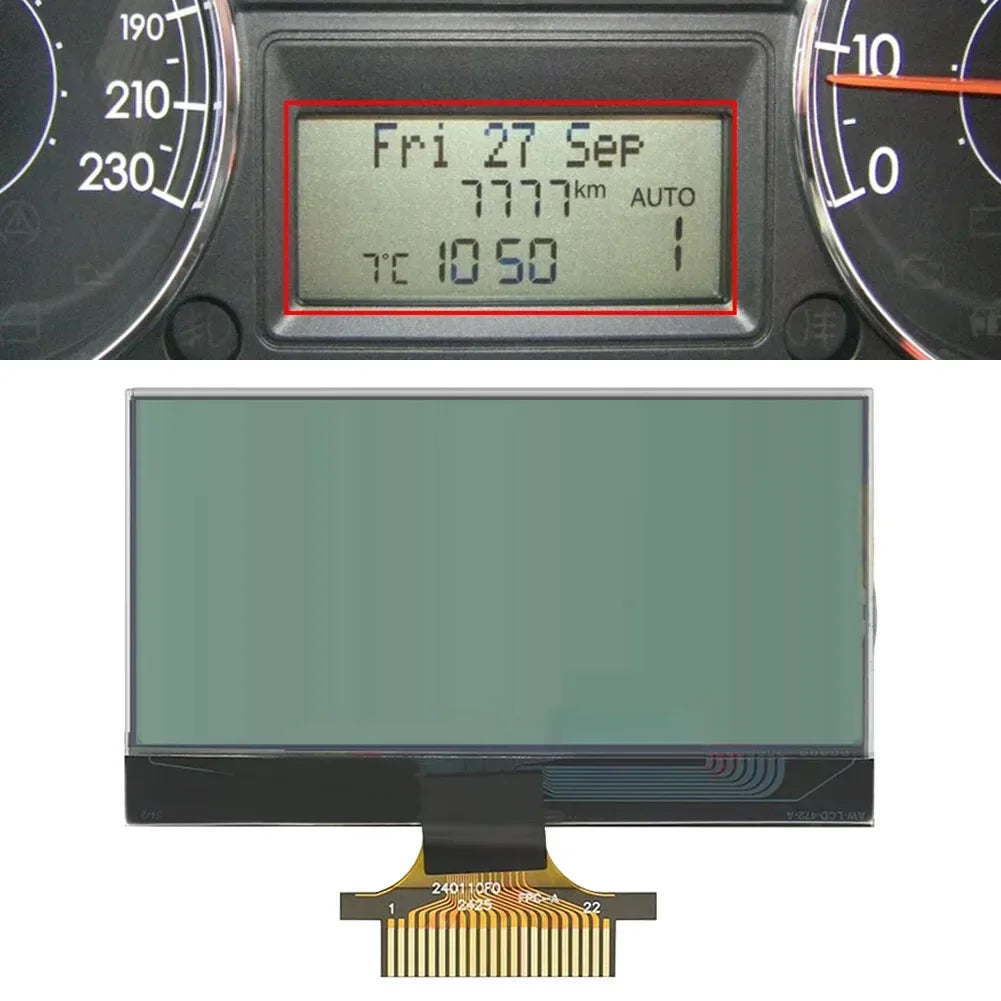Car LCD Display Screen For Fiat Punto For Fiorino For Doblo ManualTransmission Instrument Cluster Dashboard