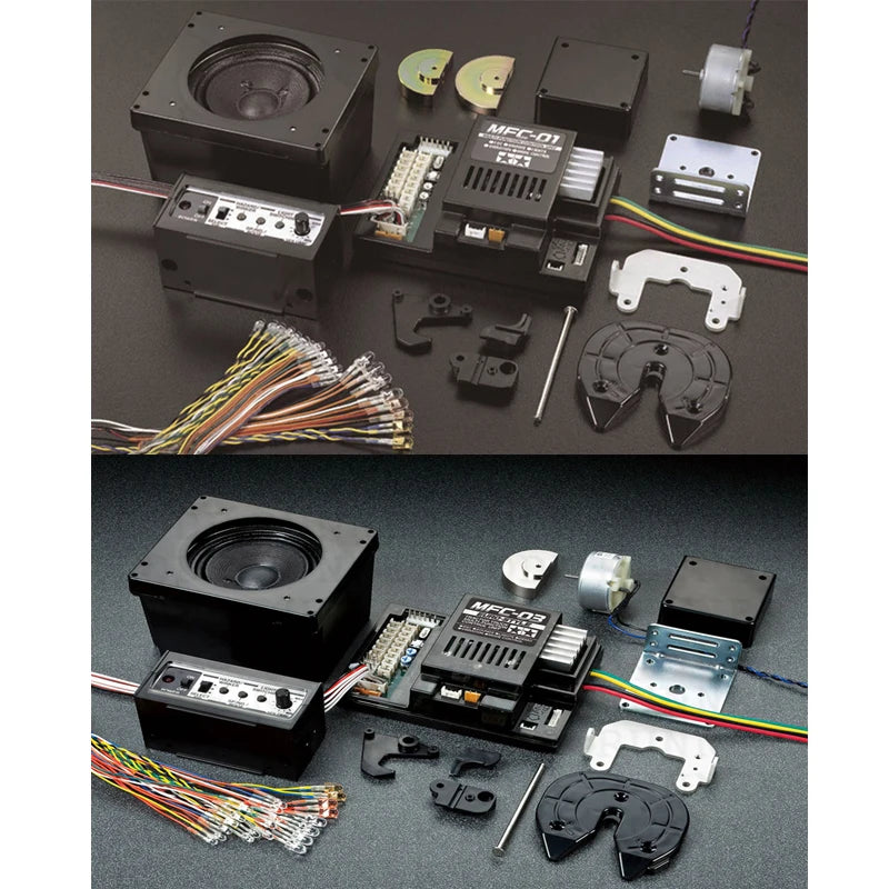 Equipo electrónico para camión RC Tamiya, tractor, kit hidráulico de sonido y luz MFC01/MFC03 56511/56523, accesorios para coche