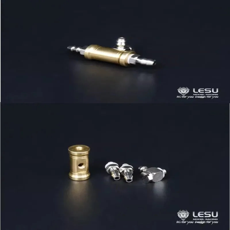 LESU RC Model Parts 3CH Connector for 1/14 DIY TAMIYAYA Dumper Truck Car Trailer Adult DIY Toys Spare Part TH15257