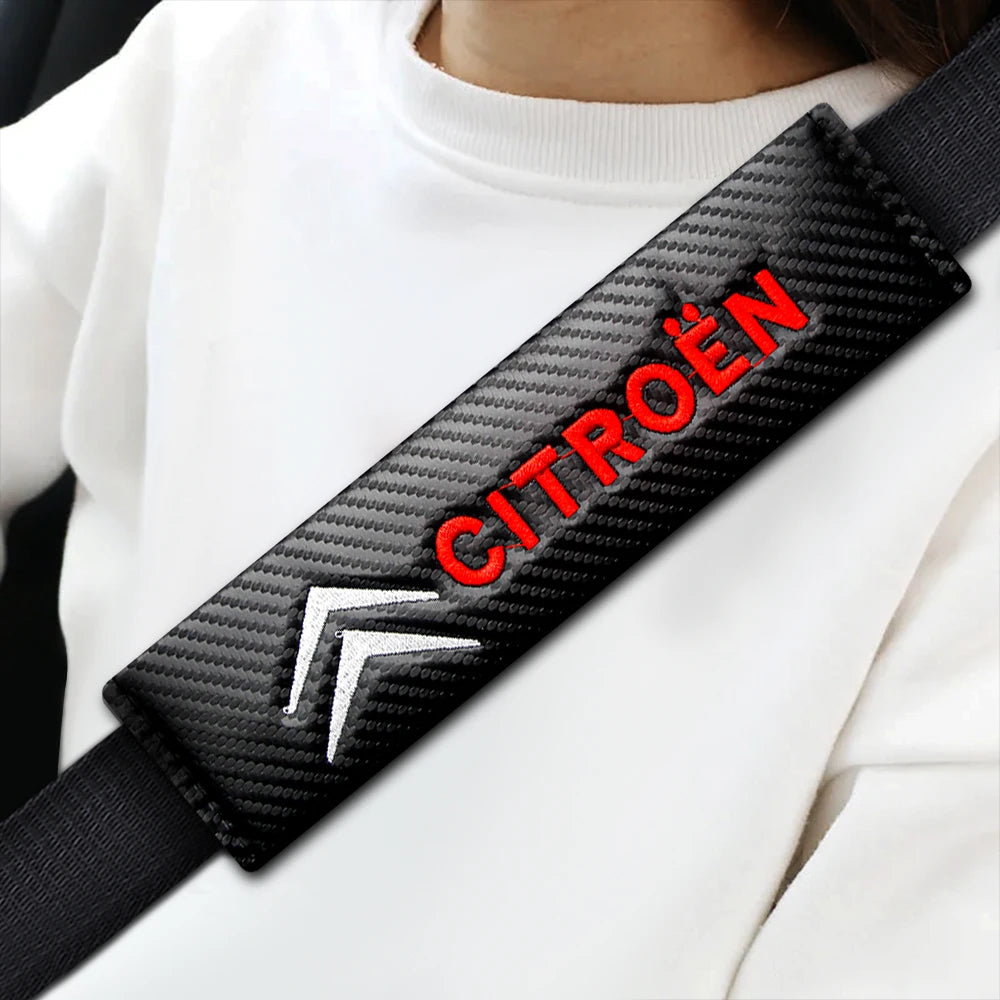 Car Seat Belt Carbon Fiber Safety
