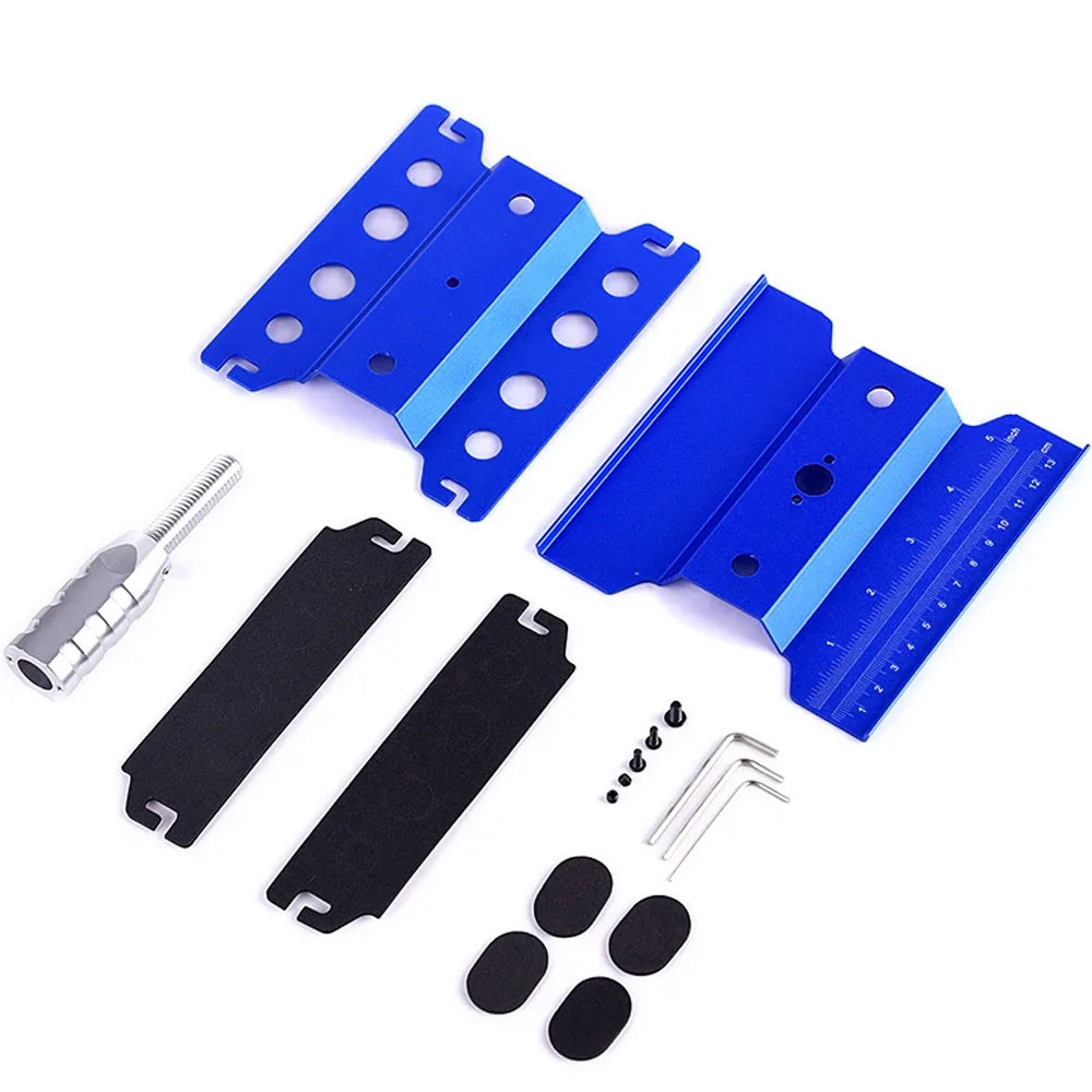RC Car Tool Lifting Work Stand Mounting Platform 360 Degree Rotating Repair Station For 1/10 1/8 Buggy Crawler Car