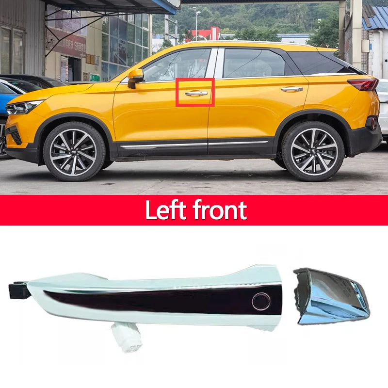 for FAW BESTURN T77 2019 2020 Car Accessories Chrome Outer Outside Exterior Door Handles Clip