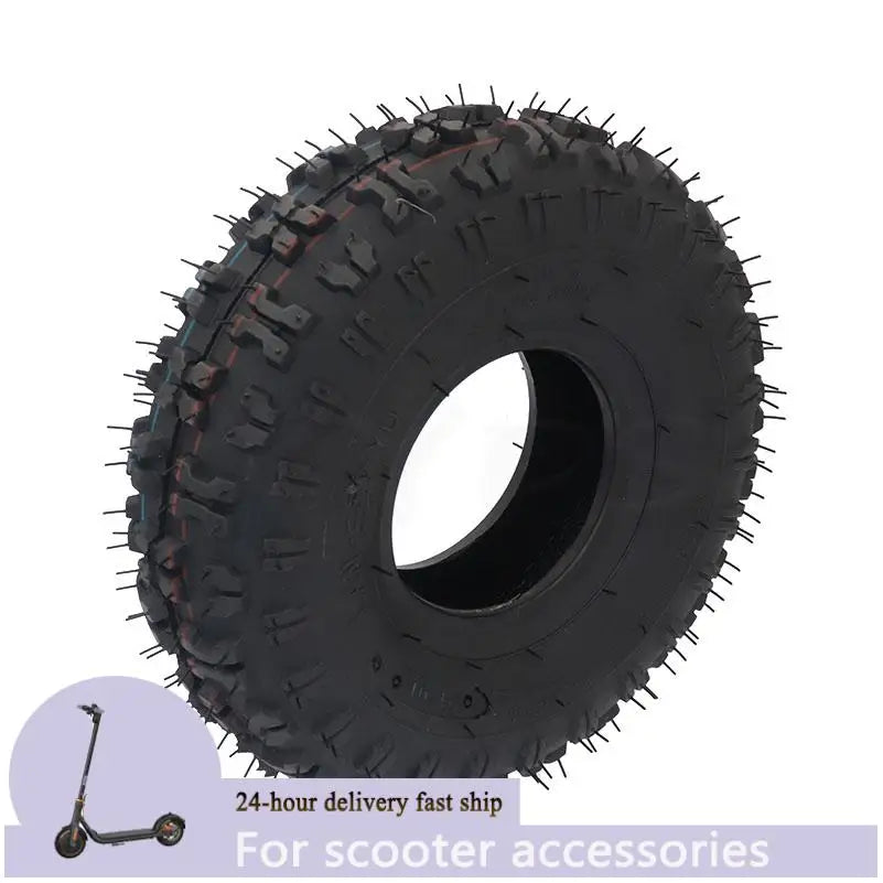 10 Inch 4.10 3.50-4 Tyre 4.10-4 Outer Tires Inner Tube Fit Electric Tricycle Trolley Electric Scooter Warehouse Car