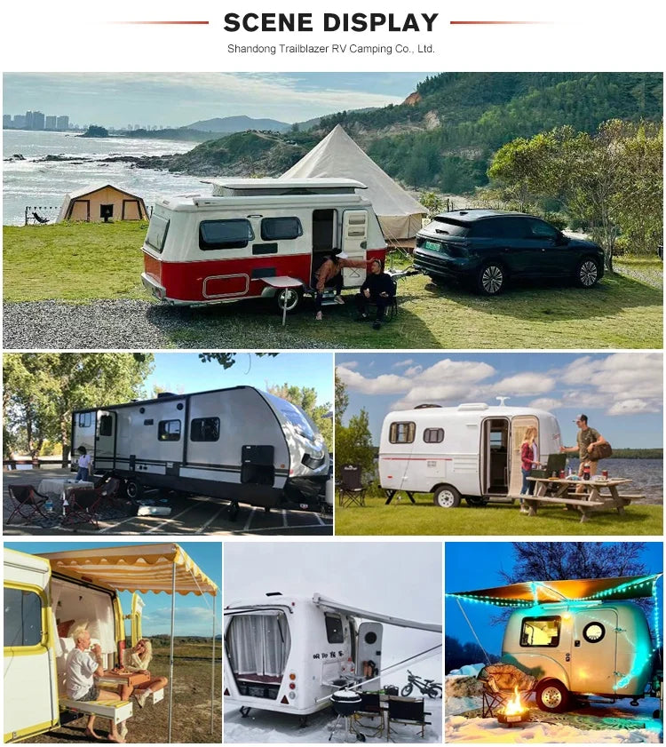 Customized Camping Accessory For Trailer Full Set Outdoor Supplies Fit 4x4 Off-road Camping Trailer Caravan Camper