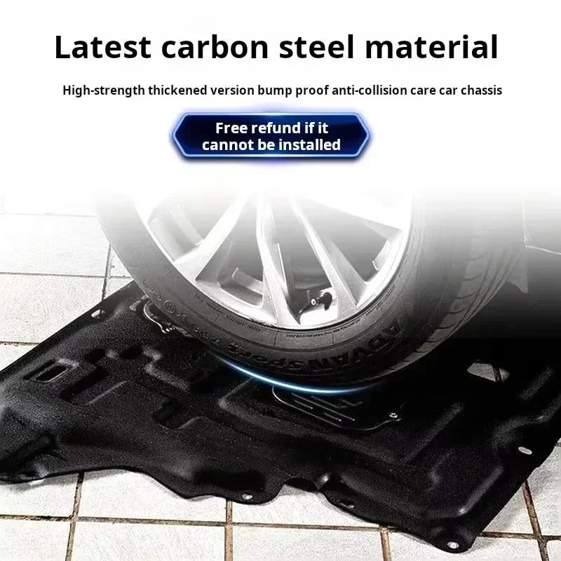 Car Accessories  Under Engine Guard Plate Mudguard Board Splash Shield Mud Fender Plate Panel For Volkswagen Tucson 2008-2013.