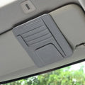 Car Sun Visor Organizer Multi-Pocket Business Card Storage Management Sunglasses Holder Visor Accessories Auto Interior