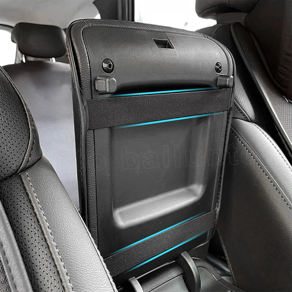 For Hyundai Tucson 2022 2023 Central Control Armrest Box Protective Cover Handrail Cover Leather Cover Car Interior Accessories