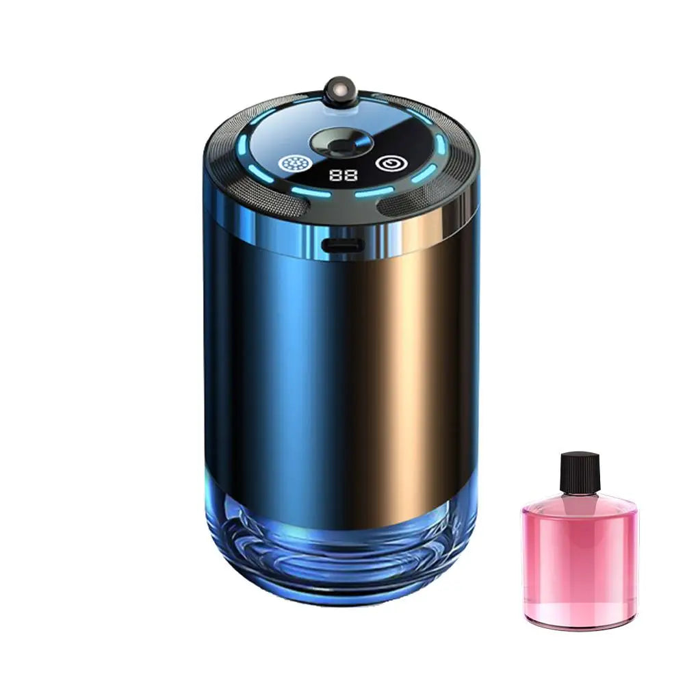 Intelligent Car Perfume Diffuser Humidifier 5 Modes Charging Air Freshener With LED Light For Car Aroma Aromatherapy Diffuser