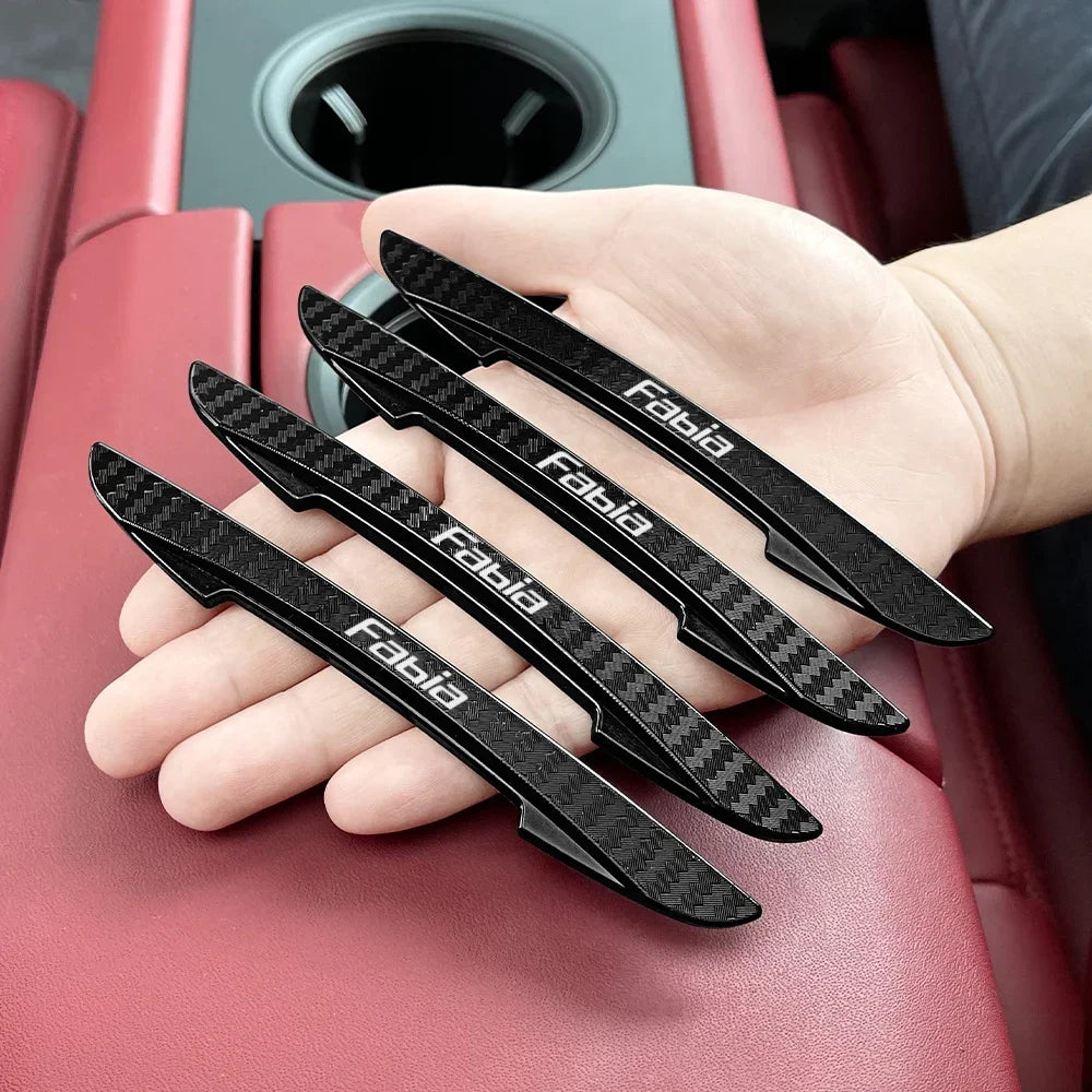 Car Door Anti-Collision Strip Accessories For Skoda Octavia Fabia Rapid Superb Kodiaq Scala Karoq Citigo Kamiq Roomster Enyaq