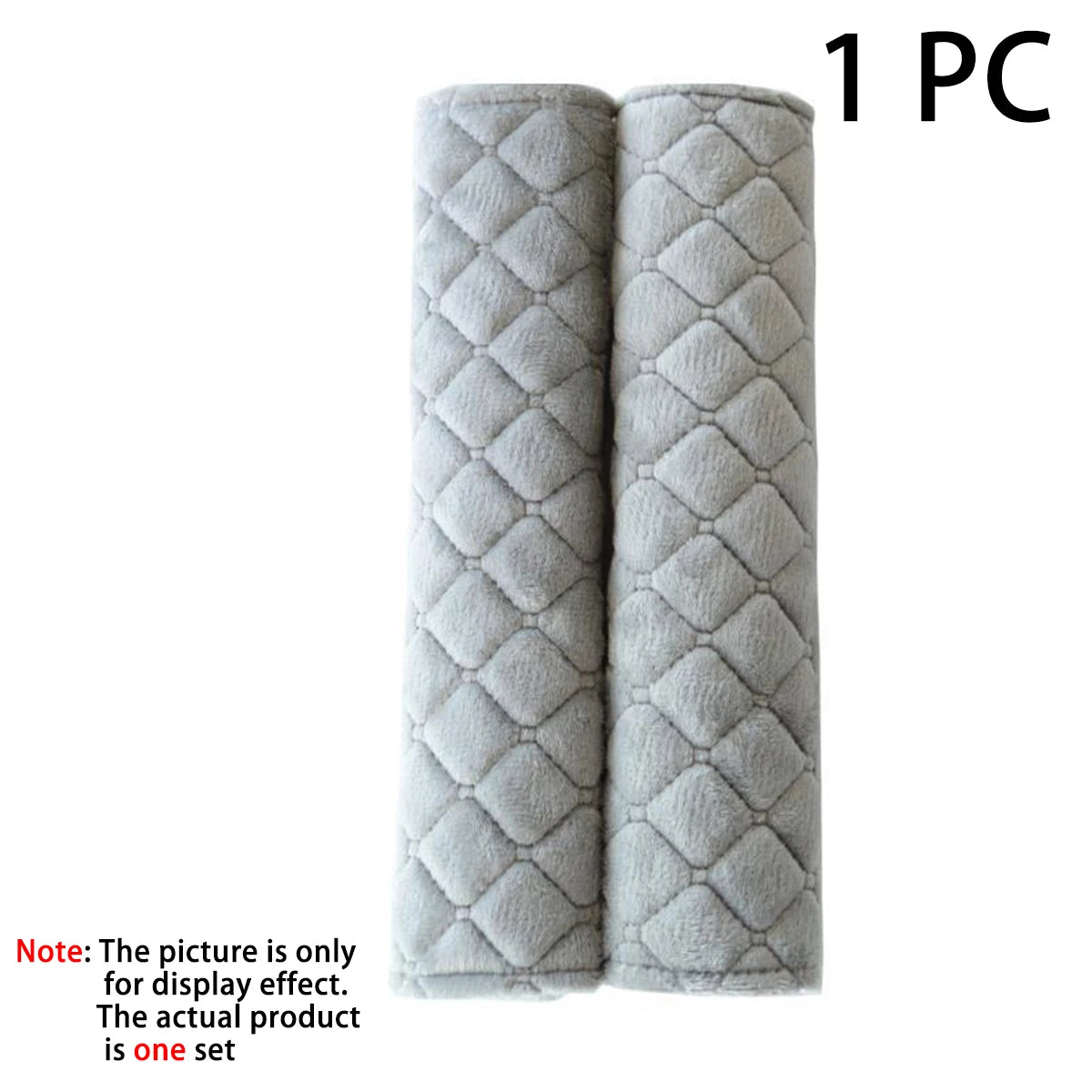 Comfortable and Adjustable Seat Belt Covers in Soft Velvet Fabric - Perfect for Car, Truck, SUV, Backpacks