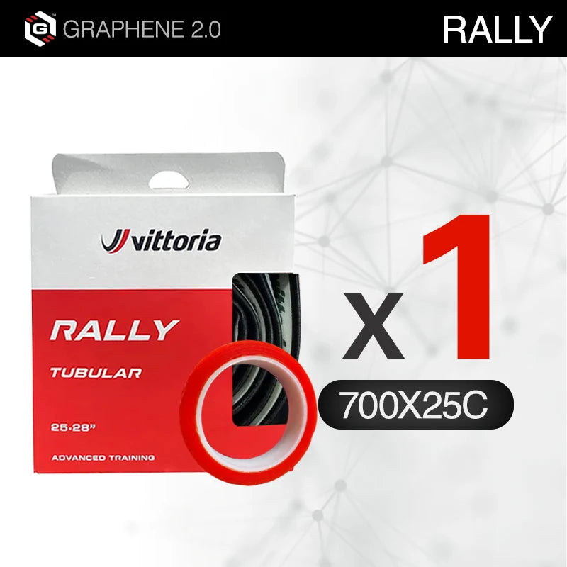 Vittoria Rally Road Bike Tubular Tires 700c X 25mm 220TPI   Rubber tubular bicycle tire 700C rim cycling tyre 25-28c