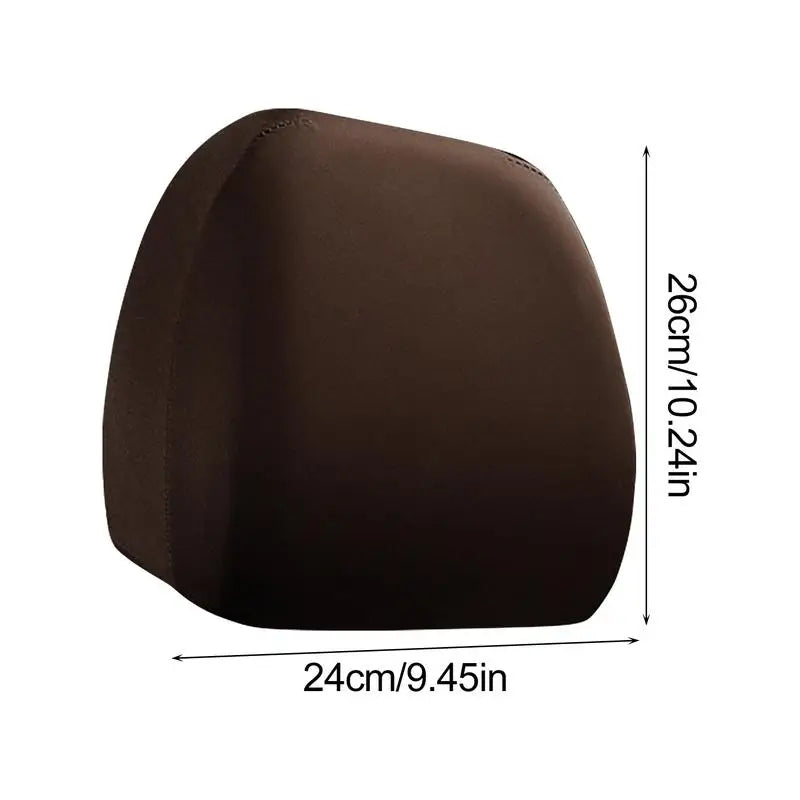 Car Seat Headrest Cover Dust Cover For Rear And Front Seat Head Rest Vehicle Interior Seat Supplies For Minivans Trucks SUVs