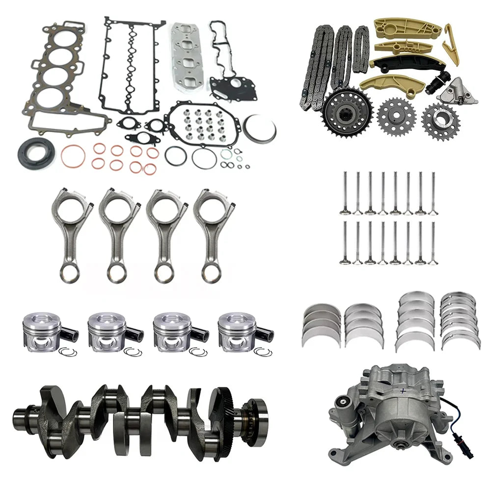 DIY Engine parts Set Fit 1.5L For Peugeot Citroën FORD MAZDA
