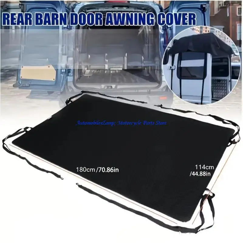 H7BD Waterproof Reinforced Foldable Car Truck Bed Cover Car Sunshade UV Shelter for Family Camping Adventures Use